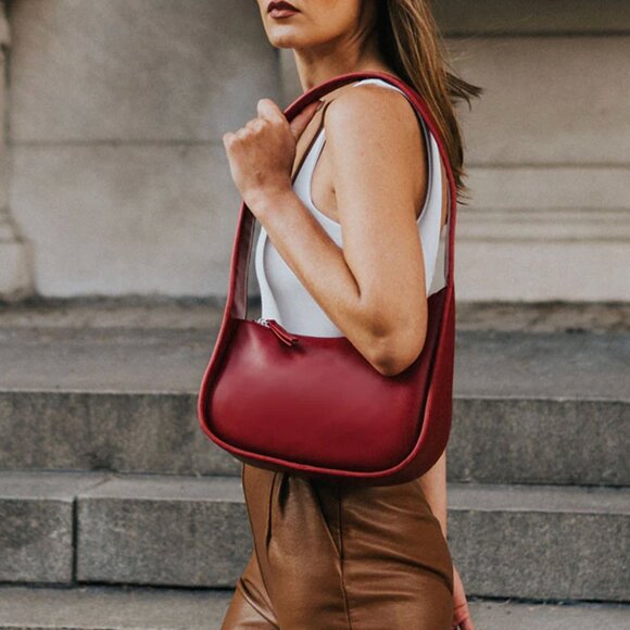 Melie Bianco Handbags - Melie Bianco Willow Shoulder Bag - Red